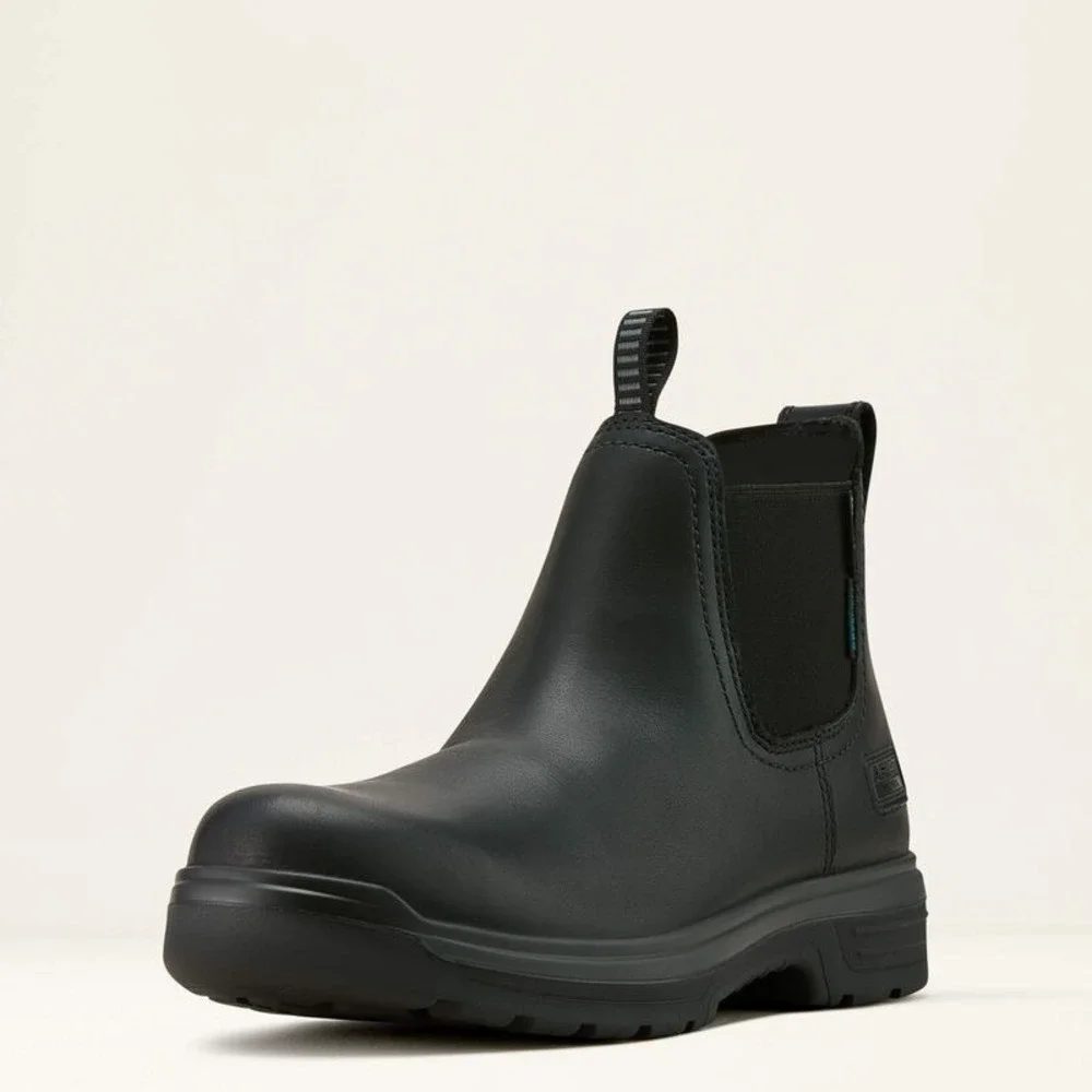 Ariat® (Men's 9 D) Turbo™ Chelsea CSA Waterproof Carbon Toe Work Boot - $209
